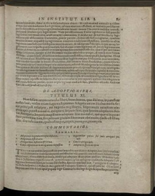 Titulus XI. - XV.