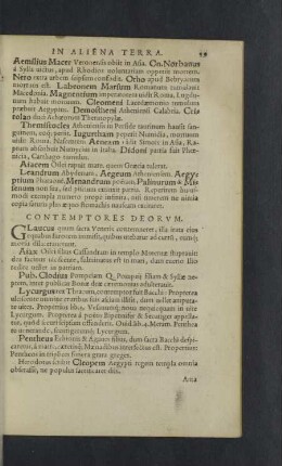 Contemptores deorum.
