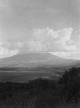 Mount Hanang : Blick auf den Mount Hanang.