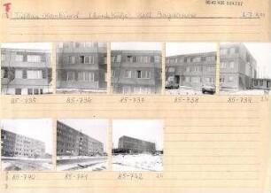 Versuchsplattenbau des Tiefbau-Kombinats ("Bunte Kühe"). Berlin
