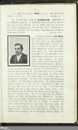 20. Julius Karl Heinrich Heydenreich