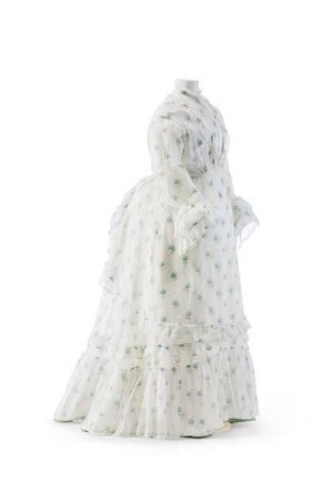 Bedrucktes Sommerkleid mit Streublümchenmuster