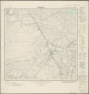 Meßtischblatt 1877 : Hunteburg, 1936