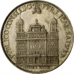 Medaille auf die Industrie der Stadt Augsburg, 1677