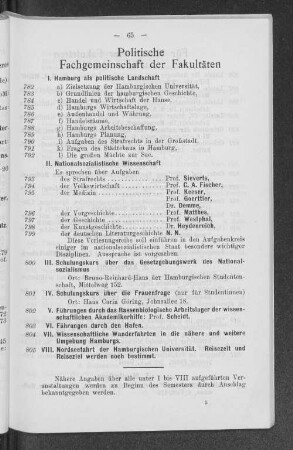 Politische Fachgemeinschaft der Fakultäten