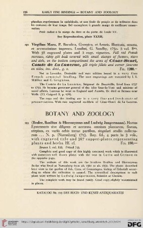 Botany and Zoology (No. 193 - 211)