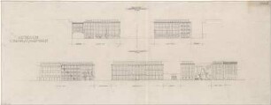 Gsaenger, Gustav; Darmstadt, Luisenplatz; Luisenplatz - Ost- u. Nordseite (Ansichten)