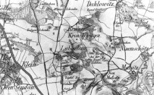 Bautzen-Lubachau. Oberreit, Sect. Bautzen, 1844/46