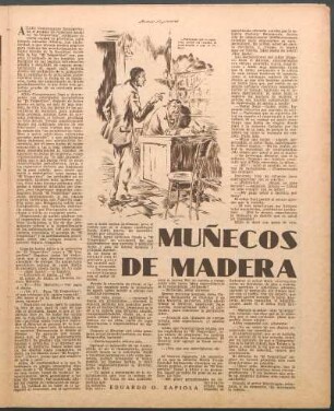 Muñecos de madera