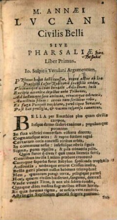 Pharsalia