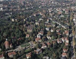 Landschaft in der Lausitz bei Schmeckwitz (Räckelwitz-Schmeckwitz) südöstlich von Kamenz, aus Richters "70 Mahlerischen An- und Aussichten ..."