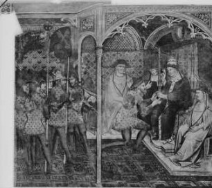 Zyklus zum Leben Papst Alexanders III. — Der Papst verleiht dem Dogen Ziani das Schwert