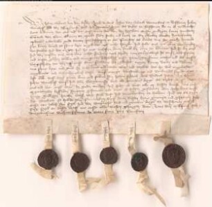 Huldigungsrevers des Reichs Westhofen (bei Schwerte). d. fer. 3 post Bonifacii.