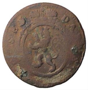 Fundmünze, Pfennig, 1768/1790