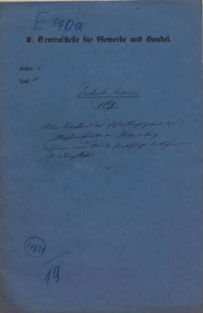 Patent des Maschinenfabrikanten Kuhn in Berg auf eine neue Art der Einsetzung der Röhren in die Dampfkessel