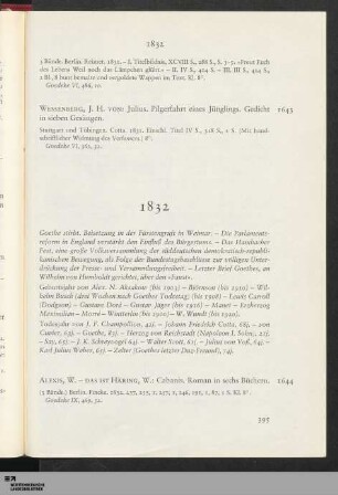 1832 (Nr. 1644-1675)