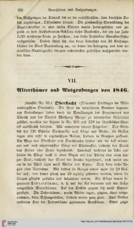 4: Altertümer und Ausgrabungen von 1846