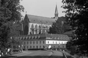 Altenberg: Dom, von oben, von Nordwesten