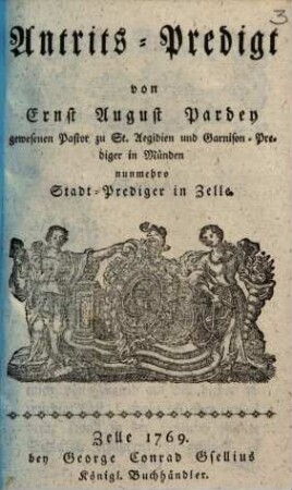 Antrits-Predigt
