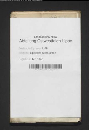 Kostenrechnung für das lipp. Kreiskontingent für März 1797