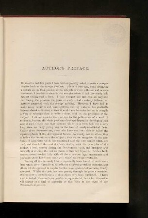 Author's Preface.