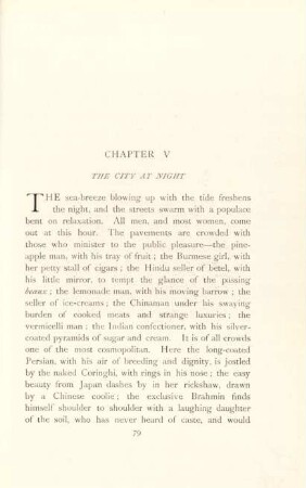 Chapter V. The city at night