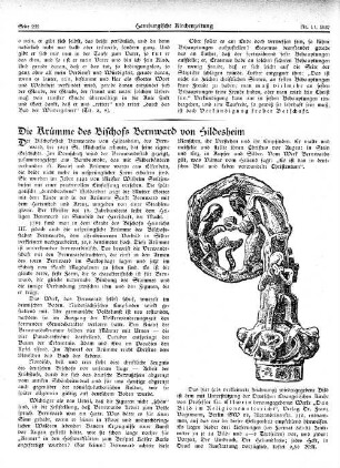 Die Krumme des Bischofs Bernward von Hildesheim