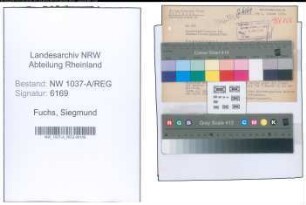 Entnazifizierung Siegmund Fuchs , geb. 00.00.0000 (Ingenieur)