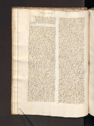 Commentum in I–III libros sententiarum