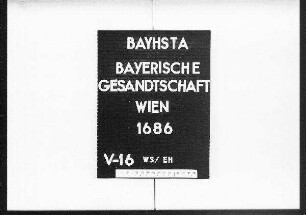 Diplomatische Hauptberichte