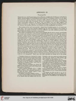 Appendix III