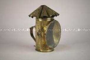 Laterne, Messing, Glas