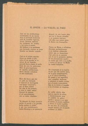 El jinete - La vuelta al pago
