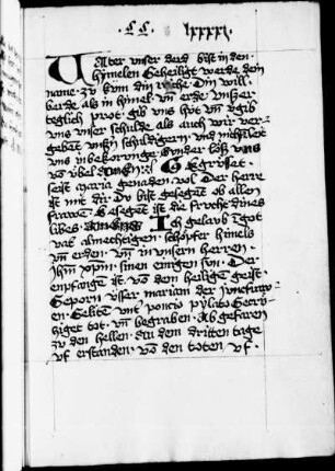 Vaterunser, Avemaria, und Apostolisches Glaubensbekenntnis