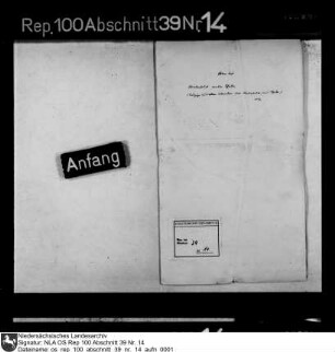 Streitsache der Stadt Wiedenbrück gegen Rheda Enhält u.a.: Auszüge aus Urkunden betr. Wiedenbrück 1244-1481