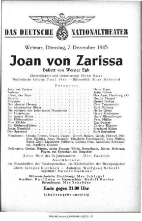 Joan von Zarissa