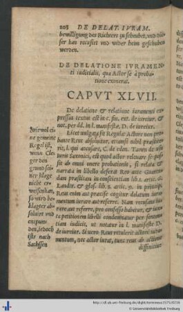 Caput XLVII. De Delatione Iuramenti iudicialis…