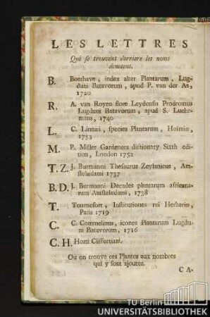 Les Lettres Qui se trouvent derriere les noms denotent.