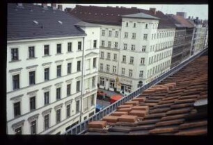 Diapositiv: Naunynstr. 31, Adalbertstr. 84, April 1987