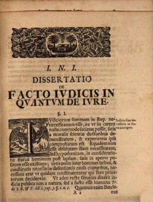 Diss. inaug. de facto iudicis, in quantum de iure