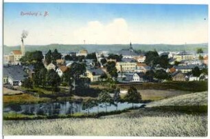 Rumburg. Blick nach Rumburg