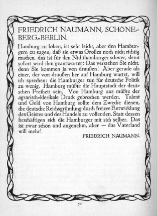 Friedrich Naumann, Schöneberg-Berlin.