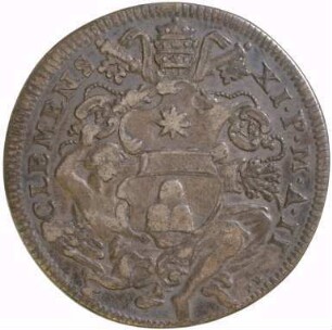Münze, 1/2 Scudo, 1702