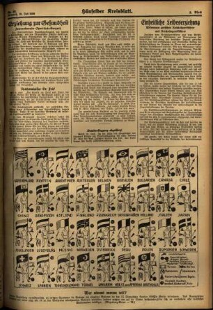 Zweite Ausgabe vom Mittwoch, den 29. Juli 1936.