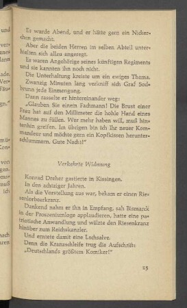 Verkehrte Widmung