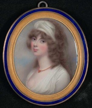 Bildnisminiatur der Herzogin von Devonshire