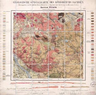 [4949] Arnsdorf, Geologische Specialkarte des Königreichs Sachsen