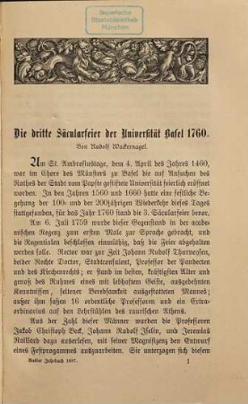 Basler Jahrbuch. 1887
