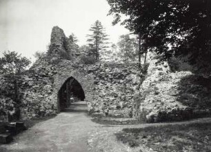 Ruine Schloss Arnsberg : Arnsberg. Schlossruine. Portal