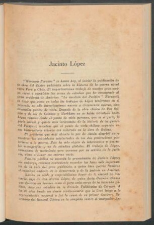 Jacinto López